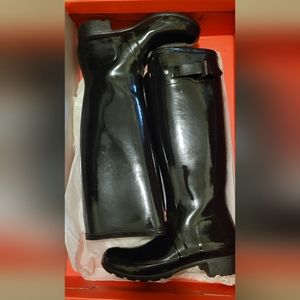Hunter boots black